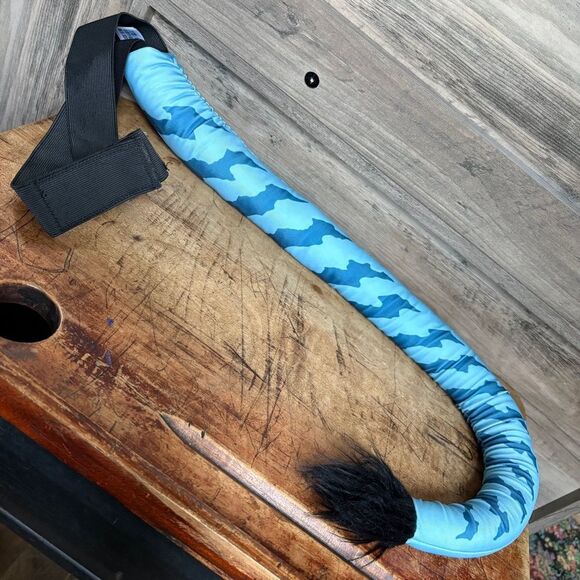 Disney Pandora Blue & Black Adjustable Belt Avatar Tail Cosplay Kids Adult - Picture 1 of 8